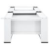 vidaXL Double Washing Machine Pedestal with Drawers White