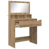 vidaXL Bedroom Dressing Tables Artisan Oak 80 x 39.6 x 135 cm