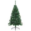 vidaXL Artificial Pre-lit Christmas Tree Green 120 cm PVC