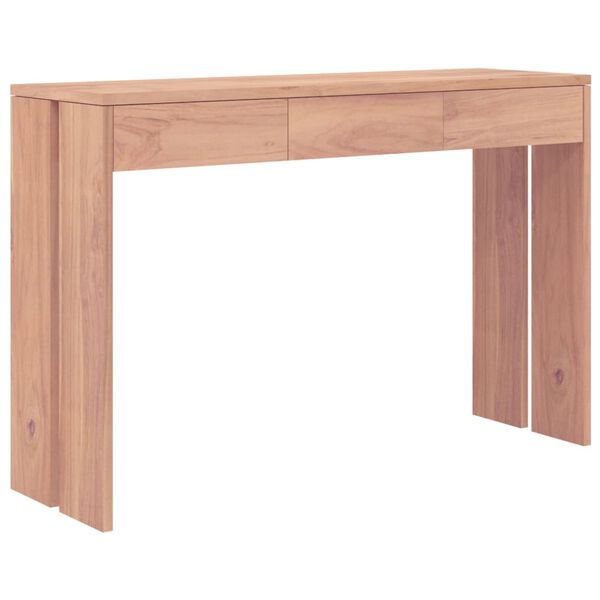 vidaXL Console Table 110x35x75 cm Solid Teak Wood