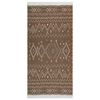 vidaXL Rug Beige and Blue 100x300 cm Cotton