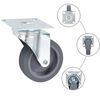 vidaXL 8 pcs Swivel Casters 75 mm