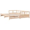 vidaXL Daybed without Mattress 90x200 cm Solid Wood Pine