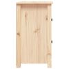 vidaXL Bedside Cabinet 40x35x61.5 cm Solid Wood Pine