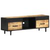 vidaXL TV Cabinet 120x30x40 cm Rough Mango Wood