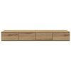 vidaXL Bed Drawers Artisan Oak 120 x 36.5 x 16.5 cm Engineered Wood