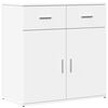 vidaXL Sideboards 2 pcs White 79x38x80 cm Engineered Wood
