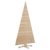 vidaXL Christmas Trees with Stand Natural 180 cm Solid pine wood