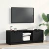 vidaXL TV Cabinet Black Oak 102 x 32 x35.5 cm Engineered Wood