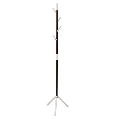 V-Part Standing Coat Rack With 4 Hooks Linair White 180 cm
