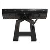 vidaXL Snow Plough for Forklift 150x38 cm Black