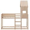 vidaXL Bunk Bed without Mattress 90x190 cm Single Solid Wood Pine