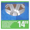 ProPlus Wheel Covers Cosmos Silver 14 4 pcs