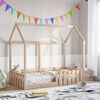 vidaXL Kids' House Bed Frame without Mattress 80x160 cm Solid Wood Pine