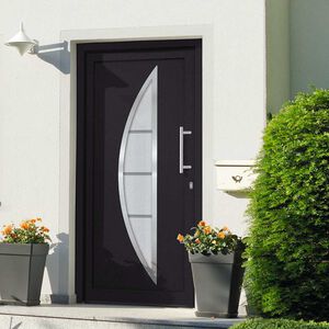 vidaXL Front Door Anthracite 98x190 cm