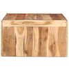 vidaXL Coffee Table 110x63x35 cm Solid Acacia Wood
