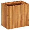 vidaXL Raised Bed | Natural wood colour | Solid acacia wood | 50x30x50cm