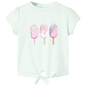 vidaXL Kids' T-shirt Light Mint 104