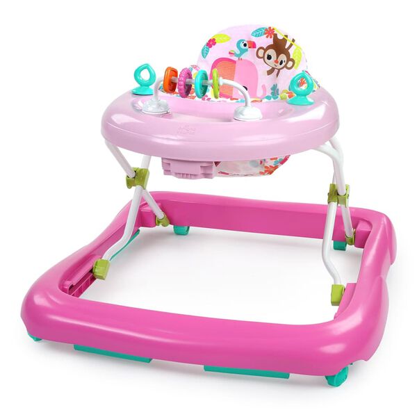 Bright Starts Baby Walker Walk-A-Bout Floral Friends
