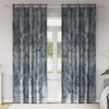 vidaXL Velvet Curtains 2 pcs Silver Grey 225 x 140 cm Velvet