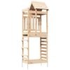 vidaXL Play Tower Brown 52.5 x 85 x 238 cm Solid Pine Wood