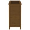 vidaXL Garden Planter Honey Brown 82.5x40x78 cm Solid Wood Pine
