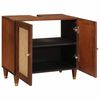 vidaXL Sink cabinet with Shelf Brown 62 x 33 x 58 cm Engineered wood