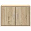 vidaXL Garage Wall Cabinets 2 pcs Sonoma Oak Engineered Wood