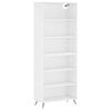 vidaXL Highboard White 69,5x32,5x180 cm Engineered Wood