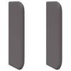 vidaXL Headboard Ear 2 pcs Grey 40 x 16 x 5 cm