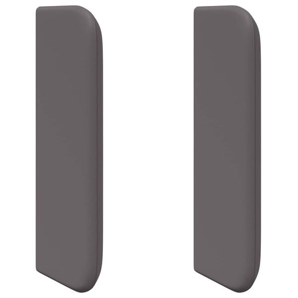 vidaXL Headboard Ear 2 pcs Grey 40 x 16 x 5 cm
