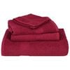 vidaXL 8 Piece Towel Set "FROGN" Bordeaux 100% Cotton