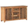 vidaXL Sideboard 140x40x75 cm Solid Reclaimed Wood