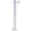 vidaXL Garden Water Column 60 cm Stainless Steel Square