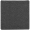 vidaXL Carpet Runner Dark Grey 100 x 100 cm 100% Polypropylene