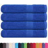 vidaXL Towels "FROGN" 4 pcs Blue 100x200 cm 360 gsm