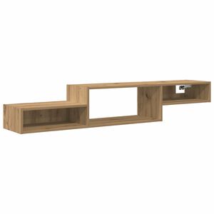 vidaXL Wall-mounted TV Cabinet Wall-Mounted Artisan Oak