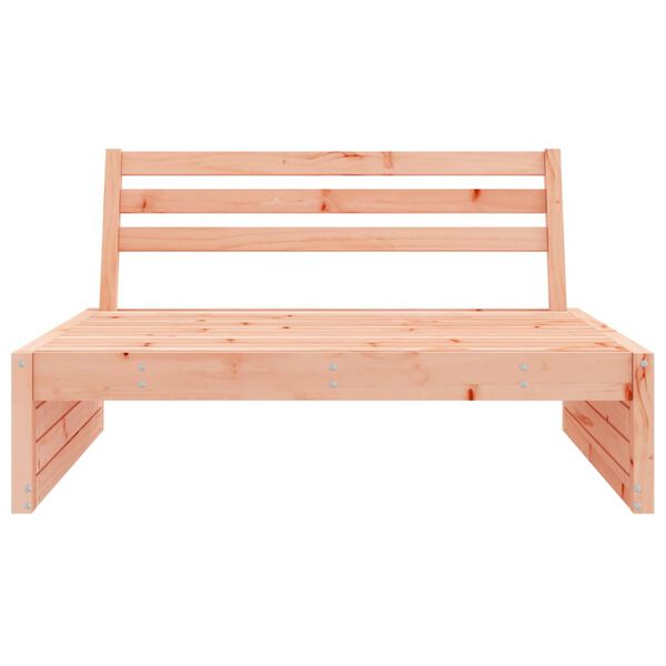 vidaXL Garden Middle Sofa 120x80 cm Solid Wood Douglas