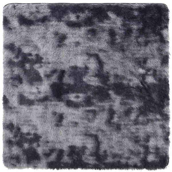 vidaXL Shaggy Rug High Pile NAVARRA Dark Grey 240x240 cm Polyester