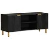 vidaXL TV Cabinet Black 105x33x46 cm Engineered Wood