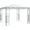 vidaXL Gazebo | Cream | Steel frame | 300x300 cm | UV-resistant materials