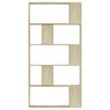 vidaXL Book Cabinet/Room Divider Sonoma Oak 80x24x159 cm Engineered Wood