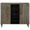 vidaXL Sideboard 90x33x75 cm Solid Wood Mango