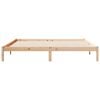 vidaXL Extra Long Bed Frame without Mattress 180x220 cm Solid Wood Pine