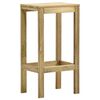 vidaXL Garden Bar Stools 2 pcs Impregnated Pinewood