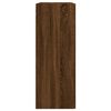 vidaXL Wall Mounted Cabinets 2 pcs Brown Oak Engineered Wood