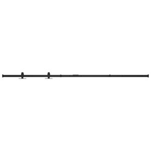 vidaXL Mini Sliding Cabinet Door Kit Carbon Steel 183 cm