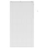 vidaXL Venetian Blind White 140 x 250 cm 35 mm Solid Paulownia Wood