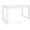 vidaXL Computer Desk Black 120x60x70 cm