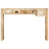 vidaXL Console Table 110x30x75 cm Solid Mango Wood